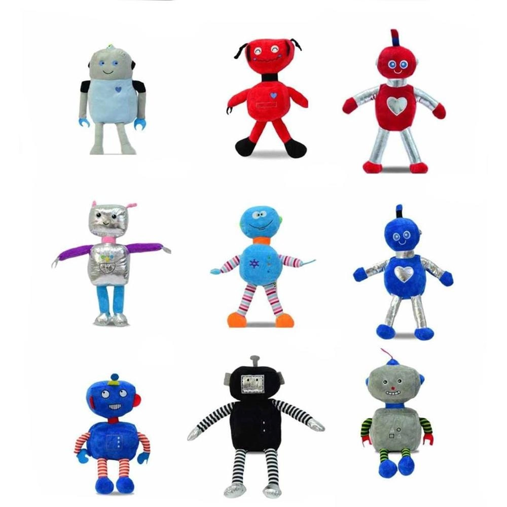 62895 Peluş 35 cm Robot (ADET FİYATIDIR)