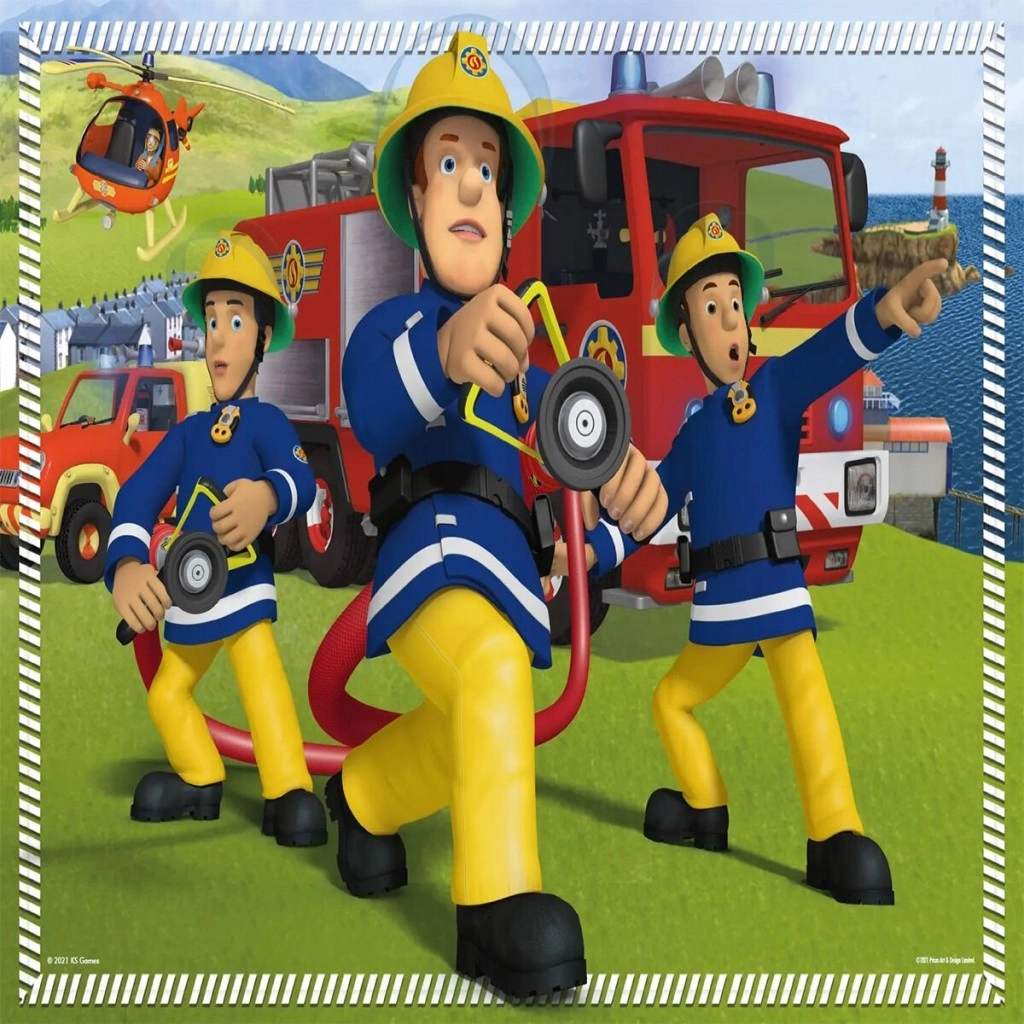 714 FİREMAN SAM PUZZLE 100 PRÇ.