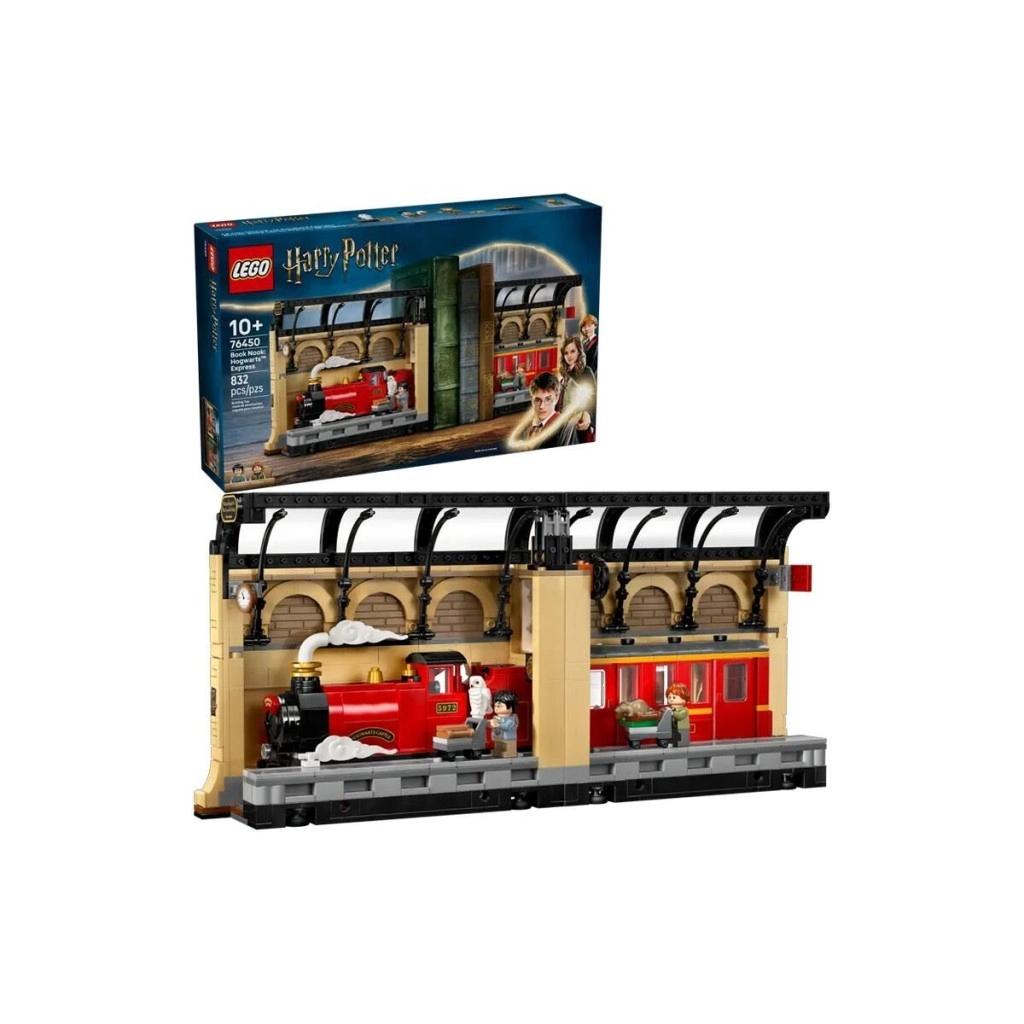 76450  - Kitaplık Dekoru: Hogwarts Ekspresi 832 parça +10 yaş