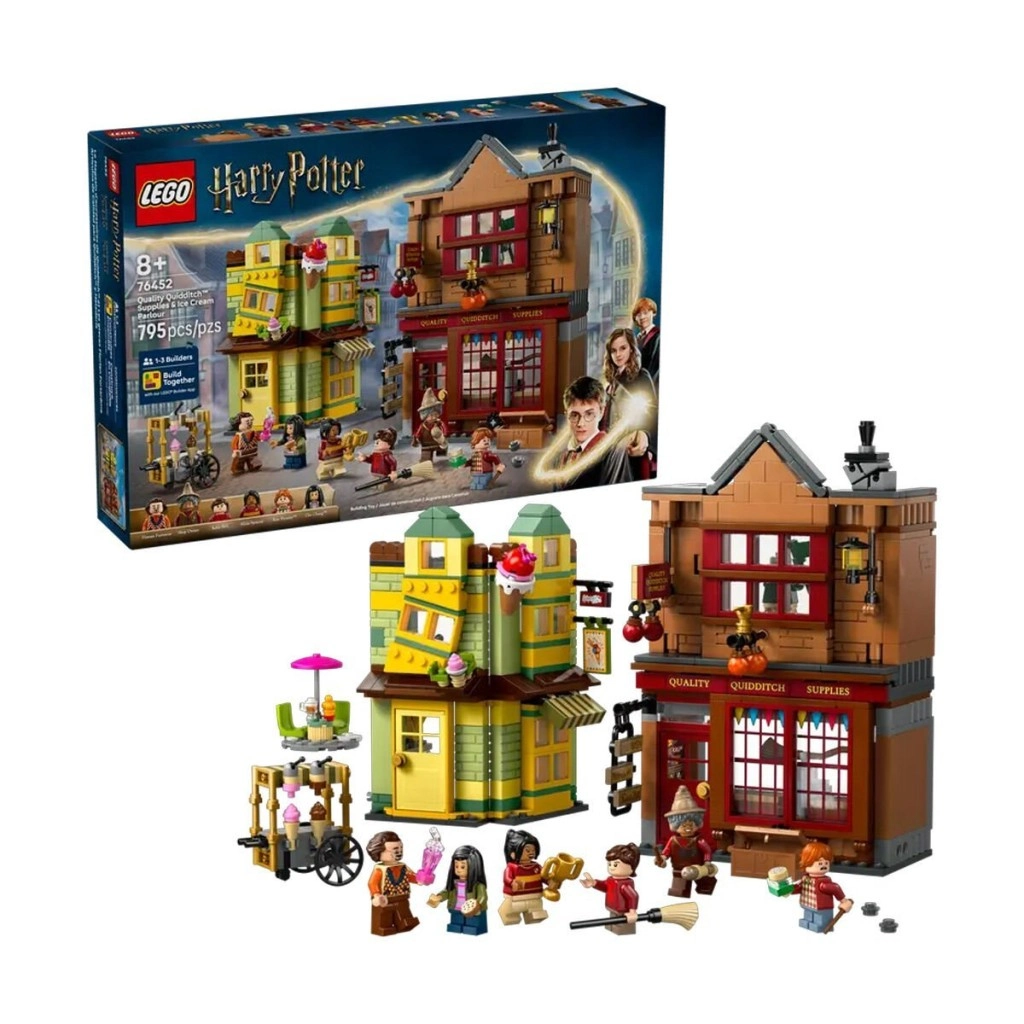 76452  Pttr-Quidditch Malzemeleri ve Dondurma Salonu 795 parça +8yaş