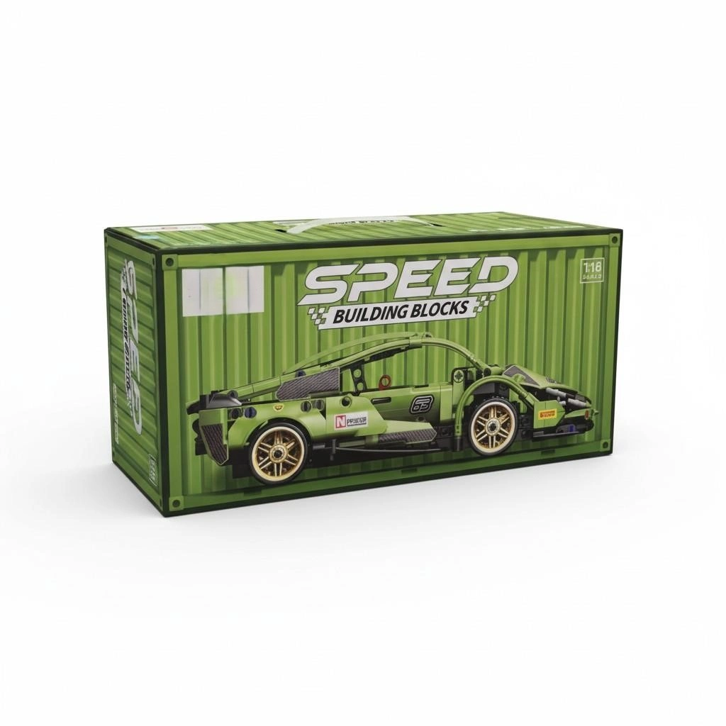 9055-1  BRİCKS SPEED YEŞİL MİNİ -EKN