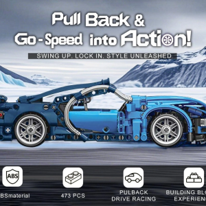 9055-5 TOYSE TOYS BRİCKS SPEED MAVİ -EKN