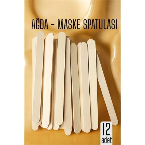 Ağda Spatulası Küçük Boy 12 ADET 714994