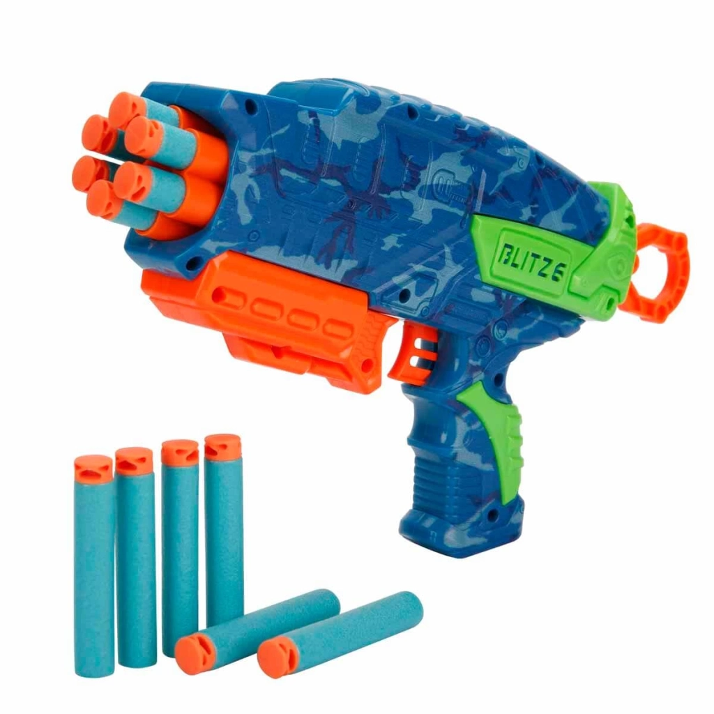Air Warriors Blitz-6 12 li Sünger Dart Atan Silah 28 cm