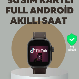 Android Akıllı Saat 5G Destekli Uygulama İndirme