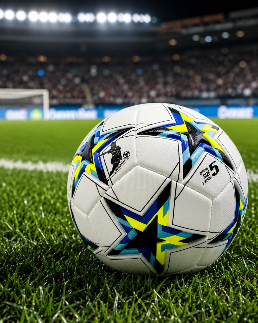 Antrenman ve Maç İçin Futbol Topu Kaymaz Yüzeyli Dengeli Sekme Yapısı 1 Antrenman ve Maç İçin Futbol Topu Kaymaz Yüzeyli Dengeli Sekme Yapısı