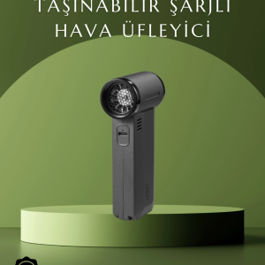 Araç İçi ve Ev İçin Güçlü Hava Üfleyici Toz Temizleme Makinesi