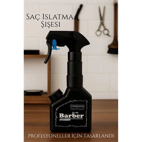 Berber Kuaför Saç Islatma Şişesi 500 ml Valf Sistemli, Geniş Alanlı Sis Püskürtme | Tek Sıkışta Maksimum Etki 722160