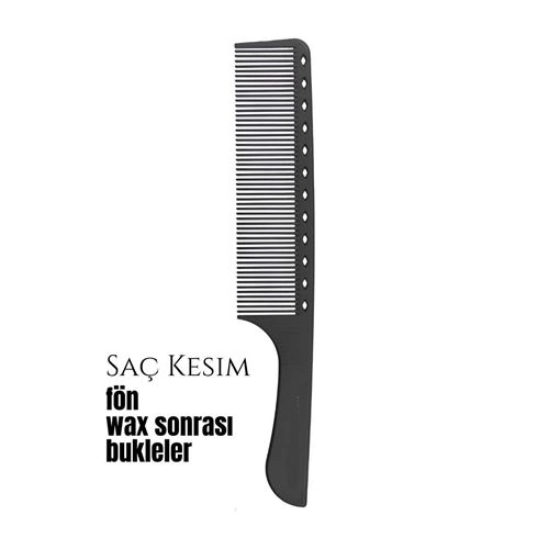 Berber Kuaför Saç Kesim Bukleli Saç Fön Wax Sonrası Tarak 720627