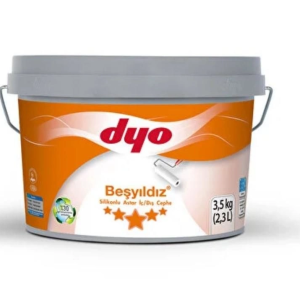 Beşyıldız Silikonlu İç Dış Astar 3,5 Kg Beyaz