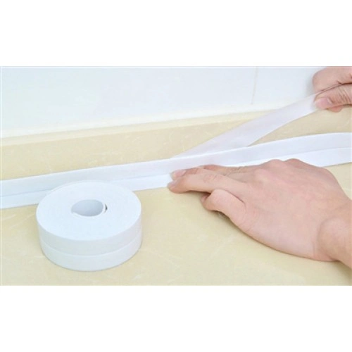 BEYAZ Su Sızdırmaz Lavabo Kenar Bandı (KUTUSUZ)(3.2m) 1 BEYAZ Su Sızdırmaz Lavabo Kenar Bandı (KUTUSUZ)(3.2m)