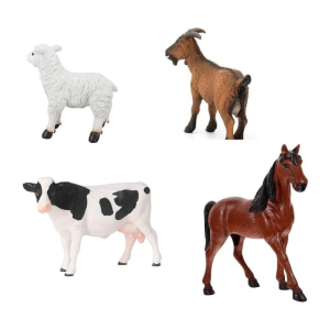 BMA-14 PVC PAKETTE DÖRTLÜ ÇİFTLİK HAYVANLARI -KİD