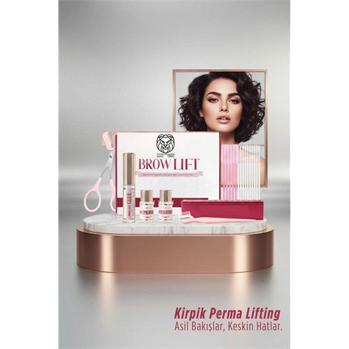 Brow Lift Profesyonel Kaş Kirpik Laminasyon ve Evde Şekillendirme Kaş Kirpik Lifting Seti 722919