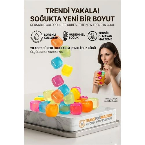 Buz Küpü Sürekli Kullanım 20 ADET Nordgröna 718112