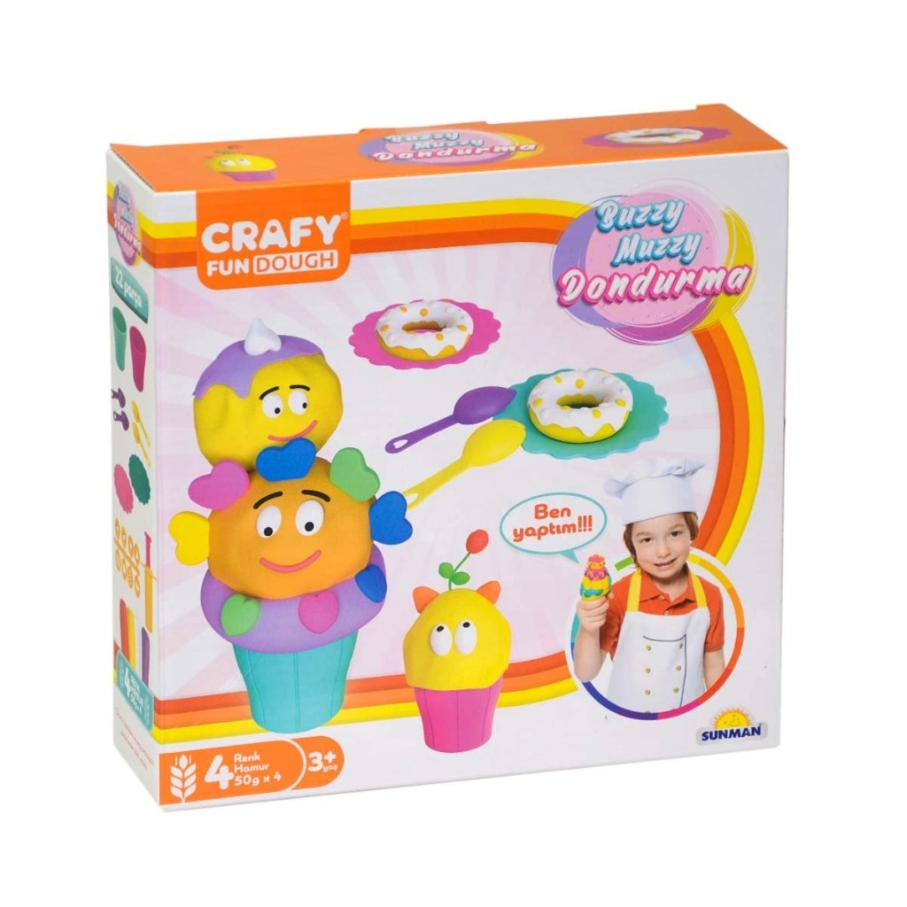 Buzzy Muzzy Dondurma Oyun Hamuru Seti 200 gr