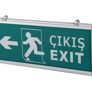 Cata 9170 Ledli Exit Çıkış Armatürü 3 Saat Akülü