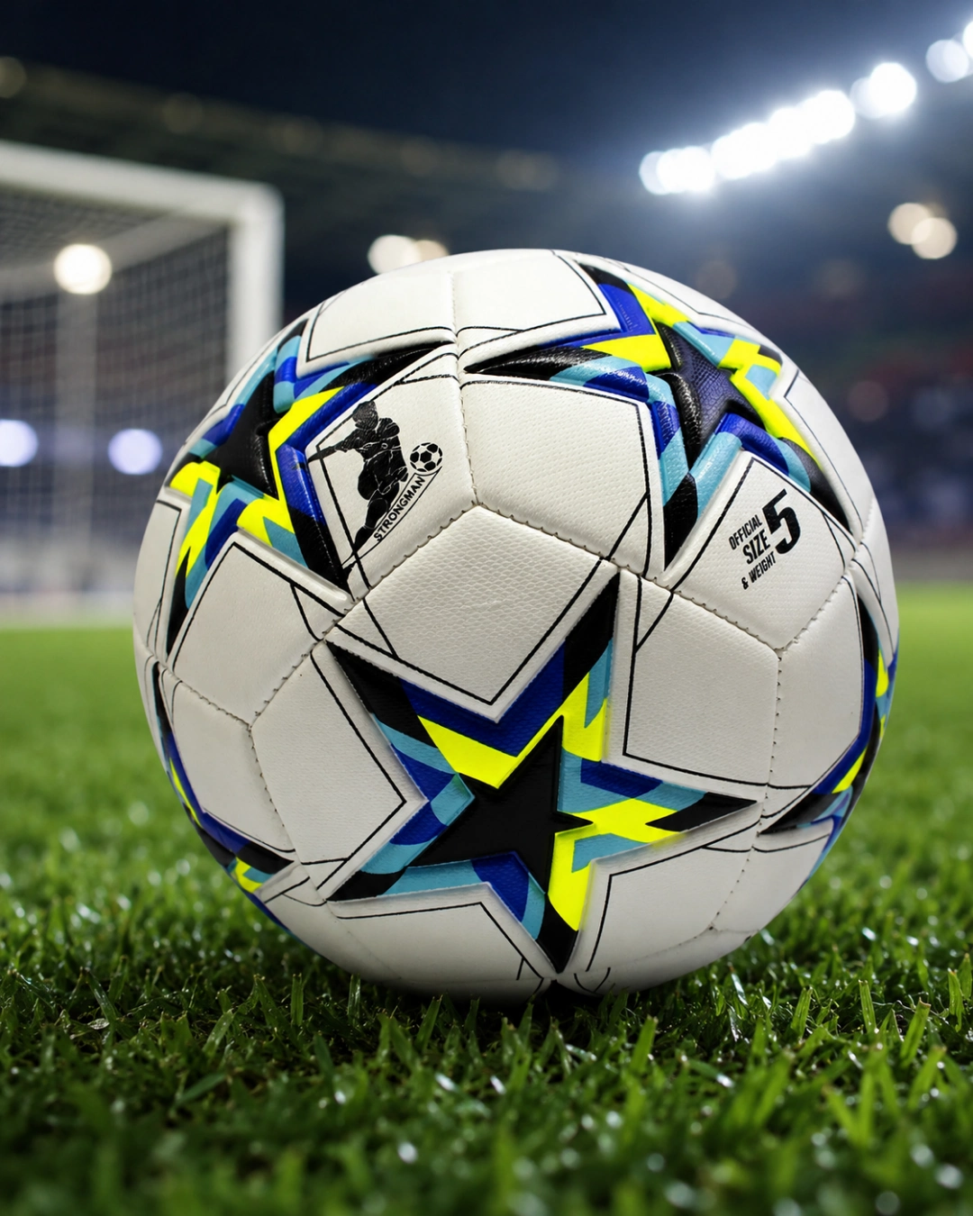 Çocuk ve Yetişkin İçin Futbol Topu Güçlü Dış Yüzeyli Spor Topu 1 Çocuk ve Yetişkin İçin Futbol Topu Güçlü Dış Yüzeyli Spor Topu