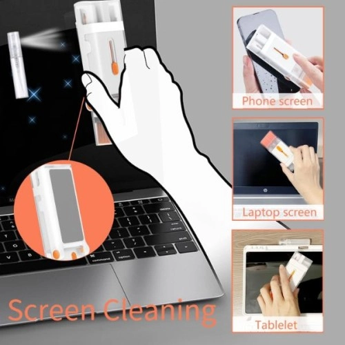 Çok Amaçlı Temizleyici Kit ve Telefon Standı 1 Çok Amaçlı Temizleyici Kit ve Telefon Standı