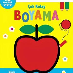 Çok Kolay Boyama Elmalı Resim Kitabım