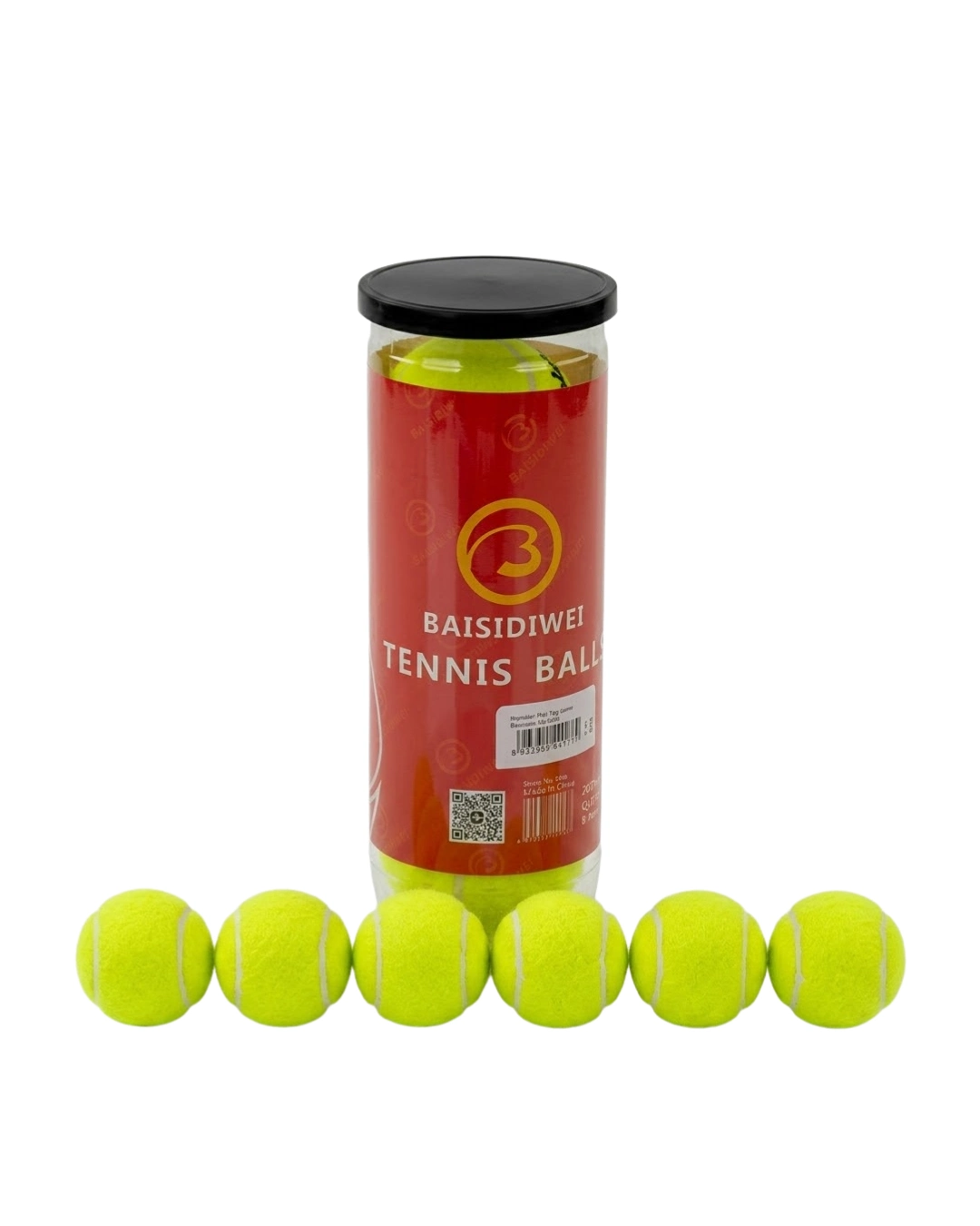 Dayanıklı Tenis Topu 6’lı Set Yüksek Zıplama ve Uzun Ömür 1 Dayanıklı Tenis Topu 6’lı Set Yüksek Zıplama ve Uzun Ömür