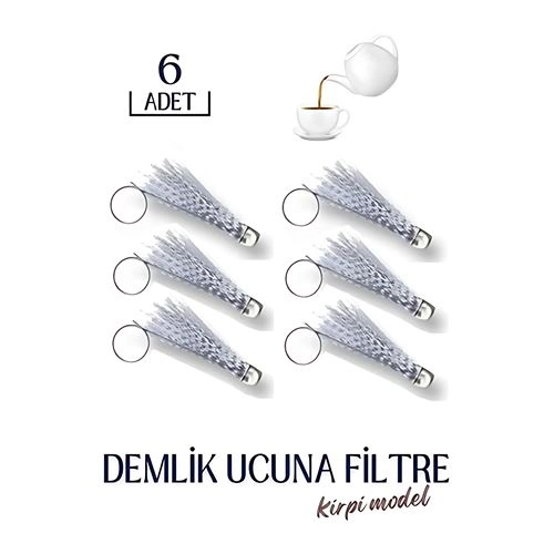 Demlik Ucuna Pratik Filtre 6 Adet 718918