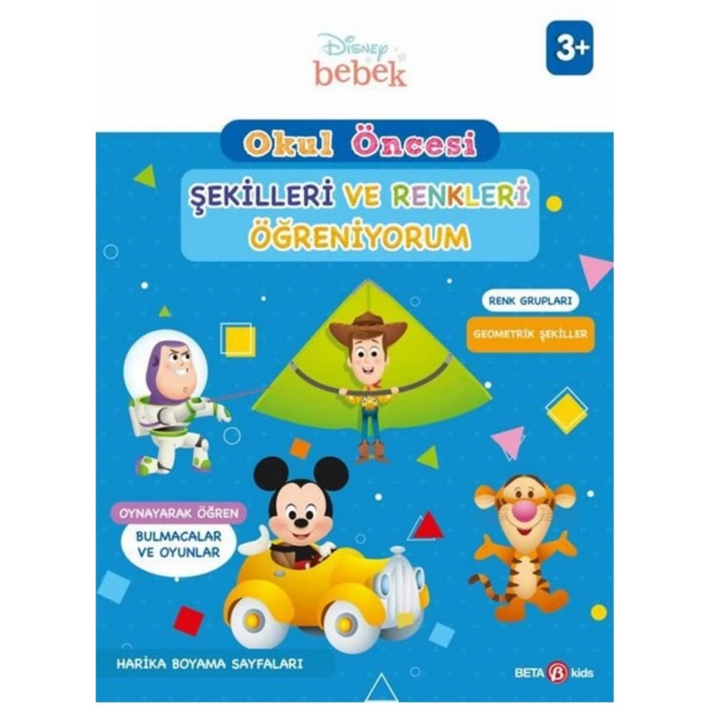 Disney Eğitsel Okul Öncesi Şekilleri ve Renkleri Öğreniyorum