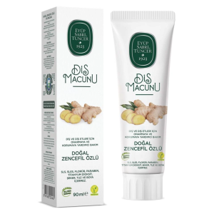Doğal Diş Macunu 90 Gr Zencefil Özlü