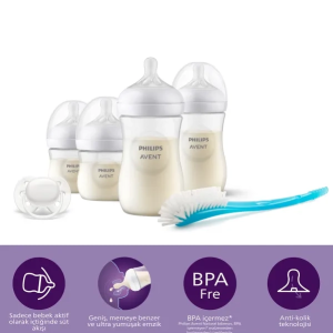 Doğal Tepkili Natural Response PP Hoşgeldin Bebek Hediye Seti