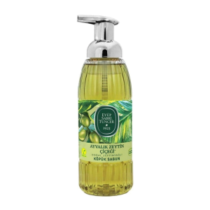 Doğal Zeytinyağlı Köpük Sabun 500 ml Ayvalık Zeytin Çiçeği