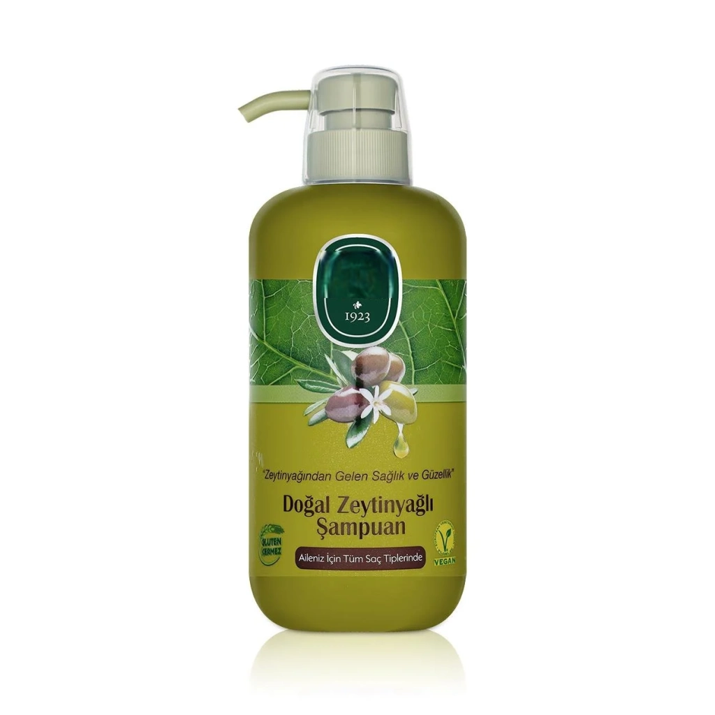 Doğal Zeytinyağlı Şampuan 600 ml