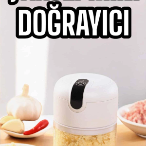El Rondosu Mini Şarjlı Doğrayıcı Taşınabilir 250 ml