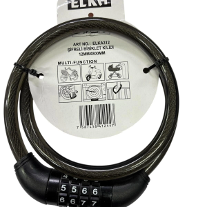 Elka 312 Şifreli Bisiklet Kilidi 80 cm
