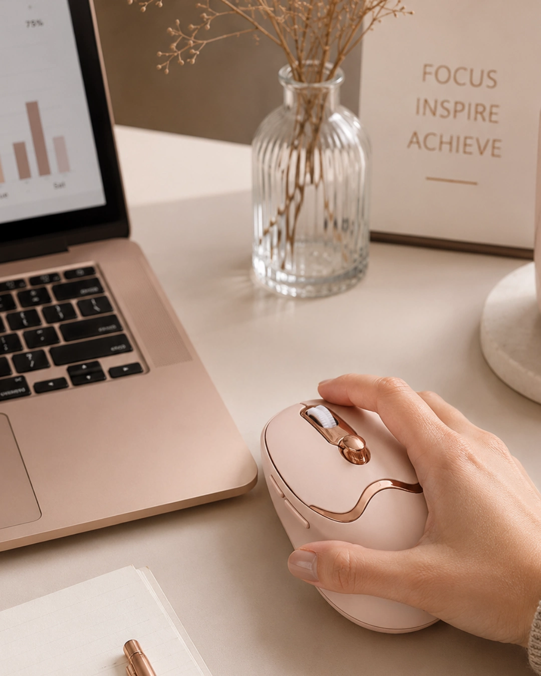 Ergonomik Tasarımlı Kablosuz Mouse Bluetooth ve USB Alıcılı 1 Ergonomik Tasarımlı Kablosuz Mouse Bluetooth ve USB Alıcılı