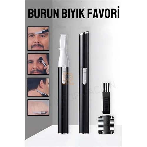 Erkek Bıyık Favori Düzeltici Kulak Ense Kaş Burun Kıl Alıcı 717395