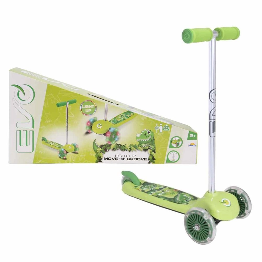 EVO SCOOTER 3TKR DİNO MOVE N GROOVE IŞIK