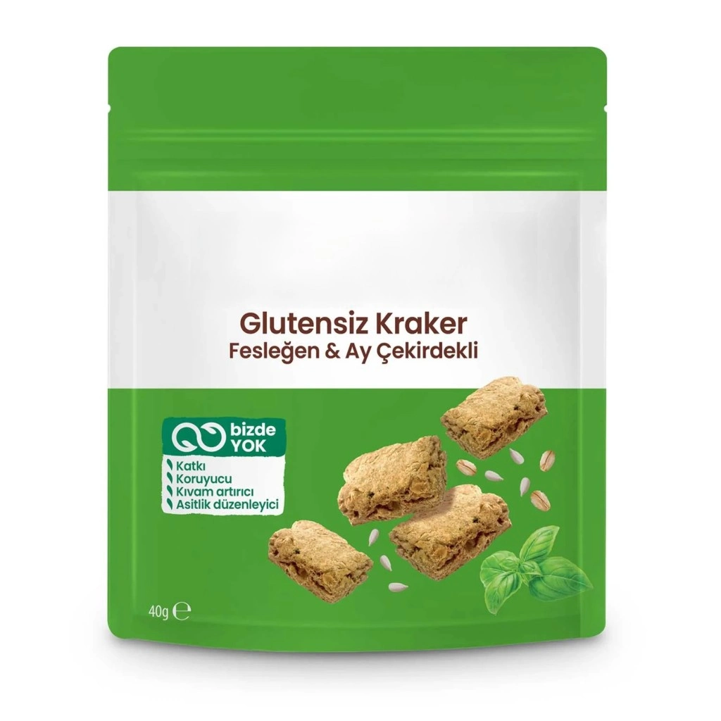 Fesleğenli Ayçekirdekli Kraker 40 Gr