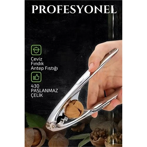 Fındık Ceviz Kırıcı 304 Paslanmaz Çelik Mink Design 721063