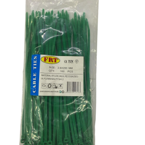 FRT Yeşil 3,6X200 Kablo Bağı