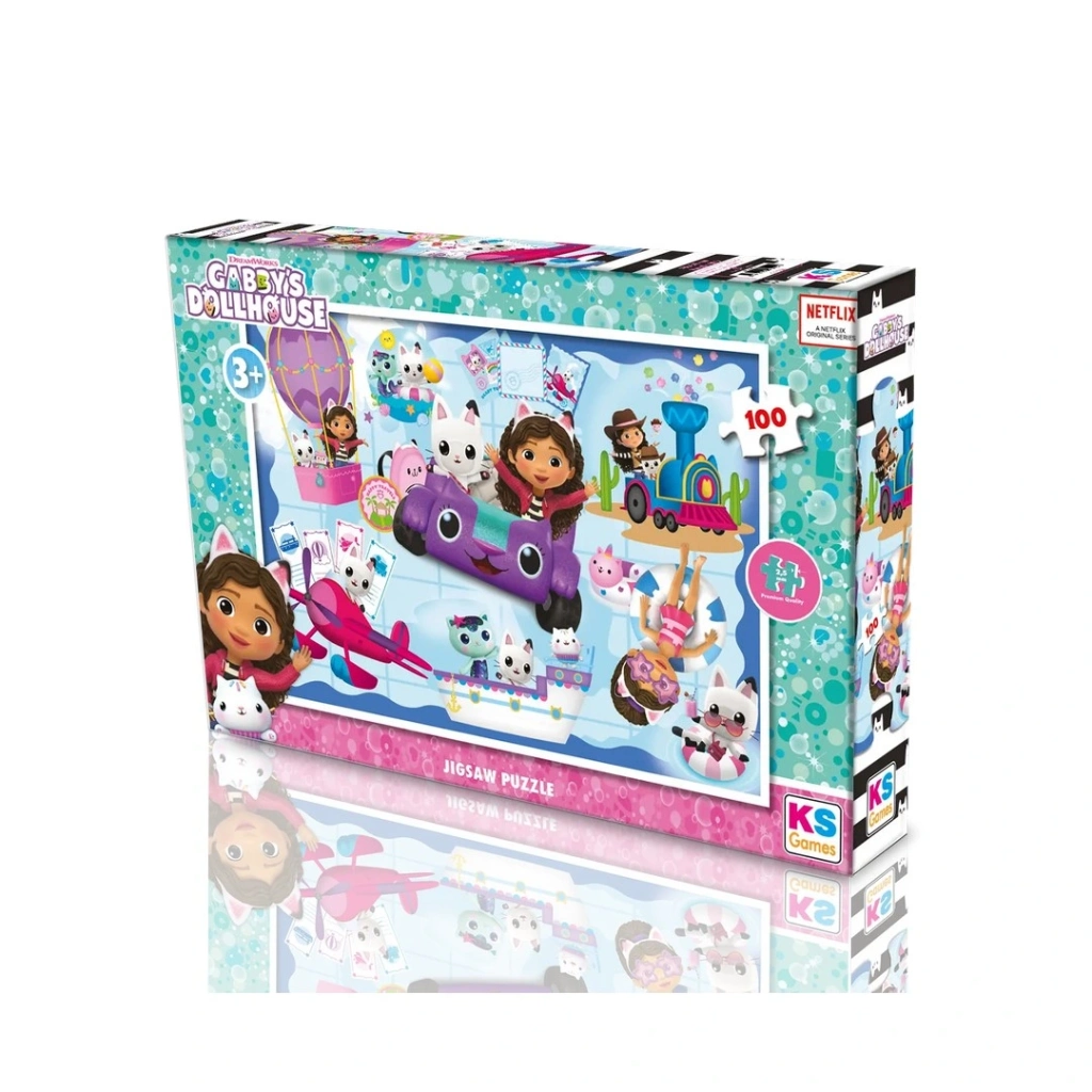 Gabby's Dollhouse Puzzle 100 Parça