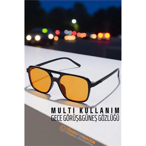 Gece Sürüş Görüş Parlama Önleyici  Gece Gözlüğü Sis Far Işık Önleyici Anti-Fog Gözlük 721896
