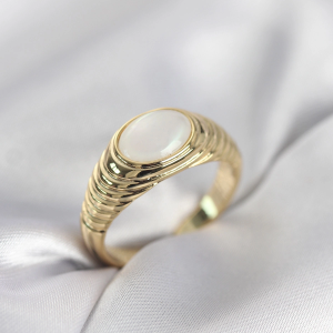 Gold Renk Vintage Model Kadın Yüzük