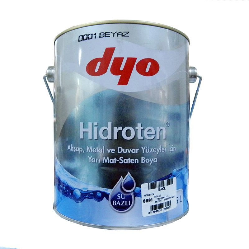 Hidroten Yarı Mat Sentetik Metal Ahşap Boyası 2,5 Litre