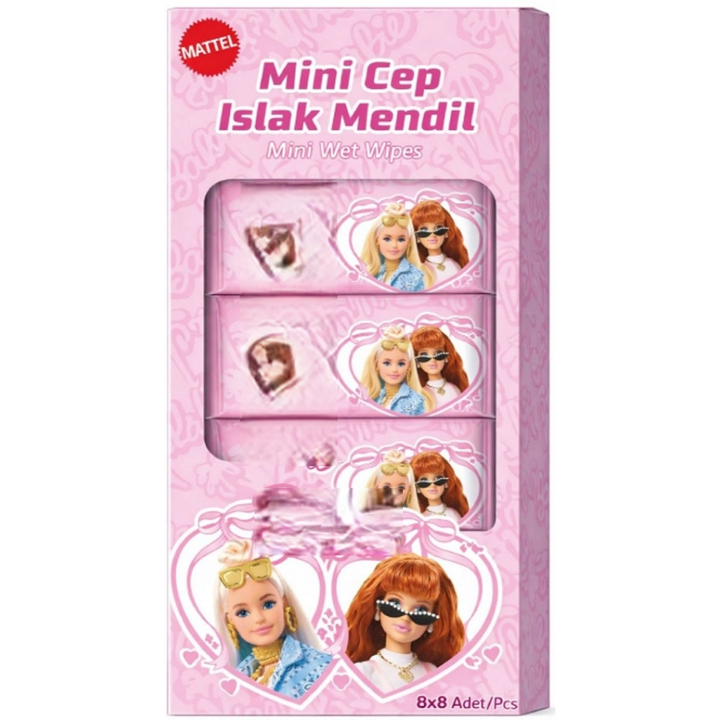 Islak Mini Cep Mendili 8'li