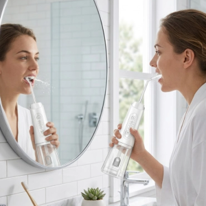 Kablosuz Ağız Duşu IPX7 Su Geçirmez 320 ml Hazneli Güçlü Su Basınçlı