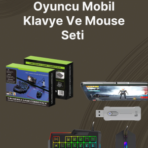 Kablosuz Mobil Oyun Kiti – 5 Parça Tam Set