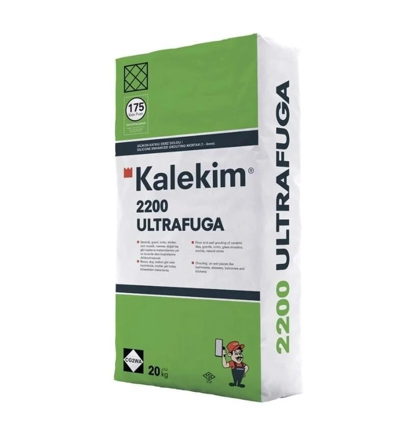 Kalekim Ultra Fuga 2251 Beyaz 20 Kg 1 Kalekim Ultra Fuga 2251 Beyaz 20 Kg