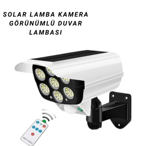 KAMERA GÖRÜNÜMLÜ BAHÇE LAMBA