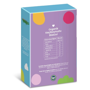 Keçiboynuzlu Bisküvi 55gr