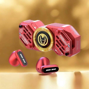 Kırmızı Kablosuz Bluetooth Kulaklık Stres Çarklı  Kulaklığı