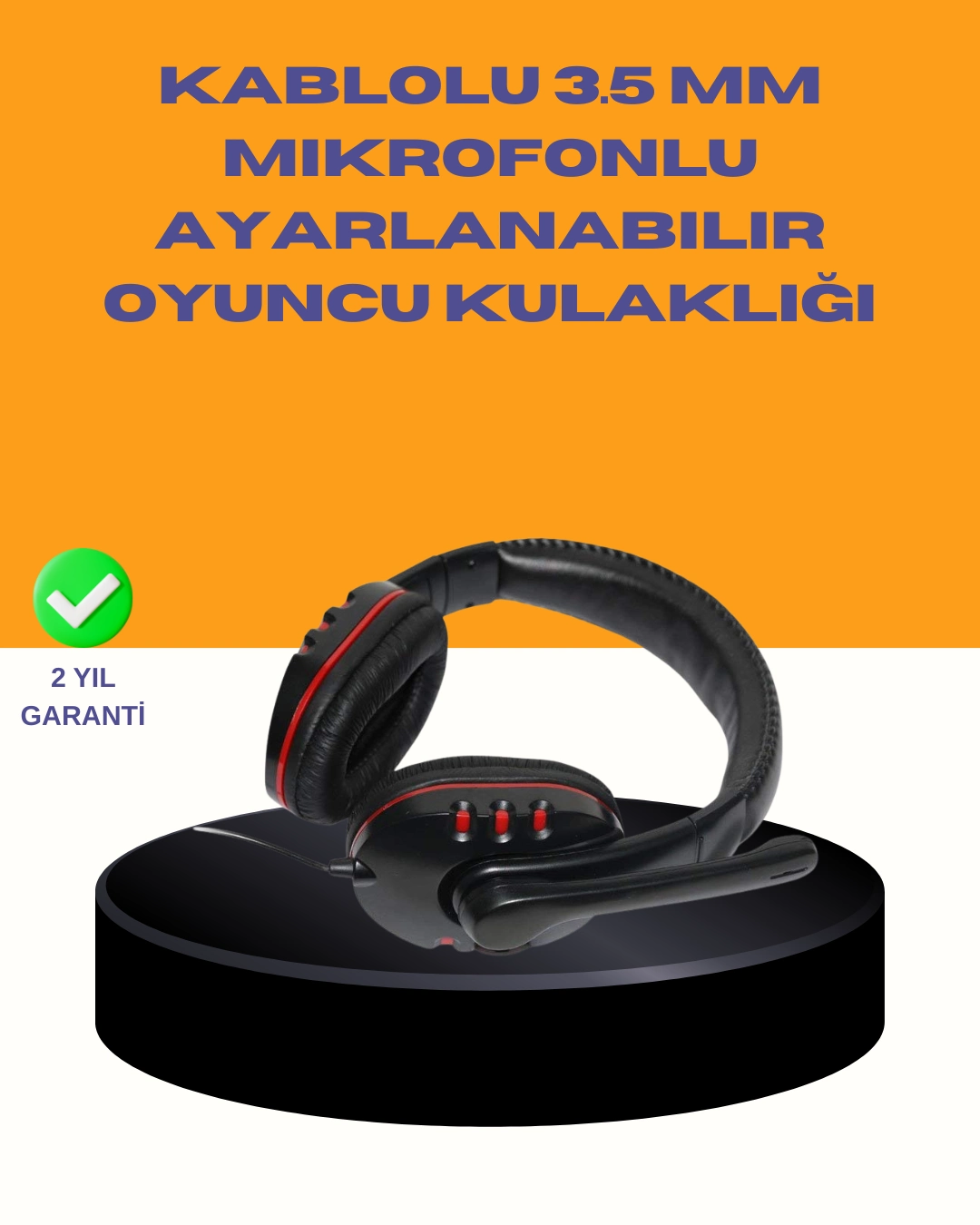 Kırmızı Stereo Kulaklık Yüksek Ses Performansı Dayanıklı Kablo ve Mikrofonlu Tasarım 1 Kırmızı Stereo Kulaklık Yüksek Ses Performansı Dayanıklı Kablo ve Mikrofonlu Tasarım